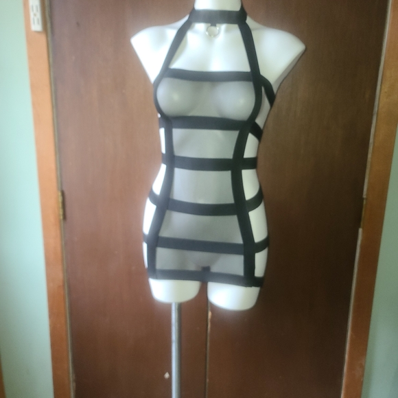 Sexy bandage dress mesh - Picture 1 of 3